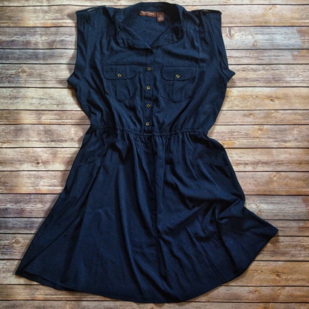 Speed Control | Navy dress